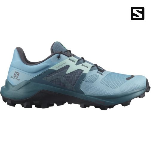 Turquoise Salomon Wildcross 2 Women's Trail Running Shoes | IE JB1783